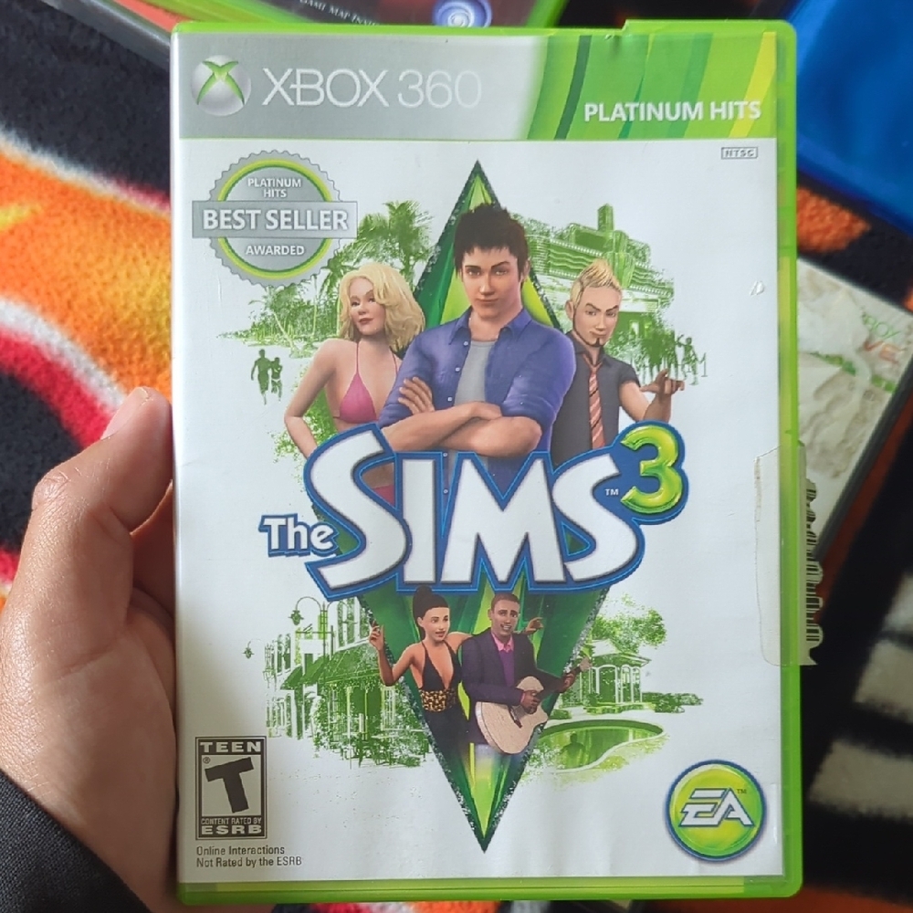 The Sims 3 for Xbox 360 - Green Case
